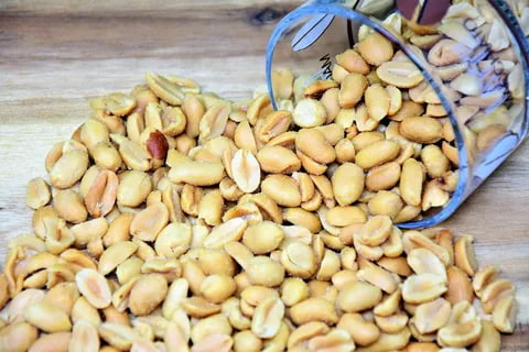 تصویر 2 از بادام زمینی گلستان سرکه ای تازه و خوش خوراک روزانه
